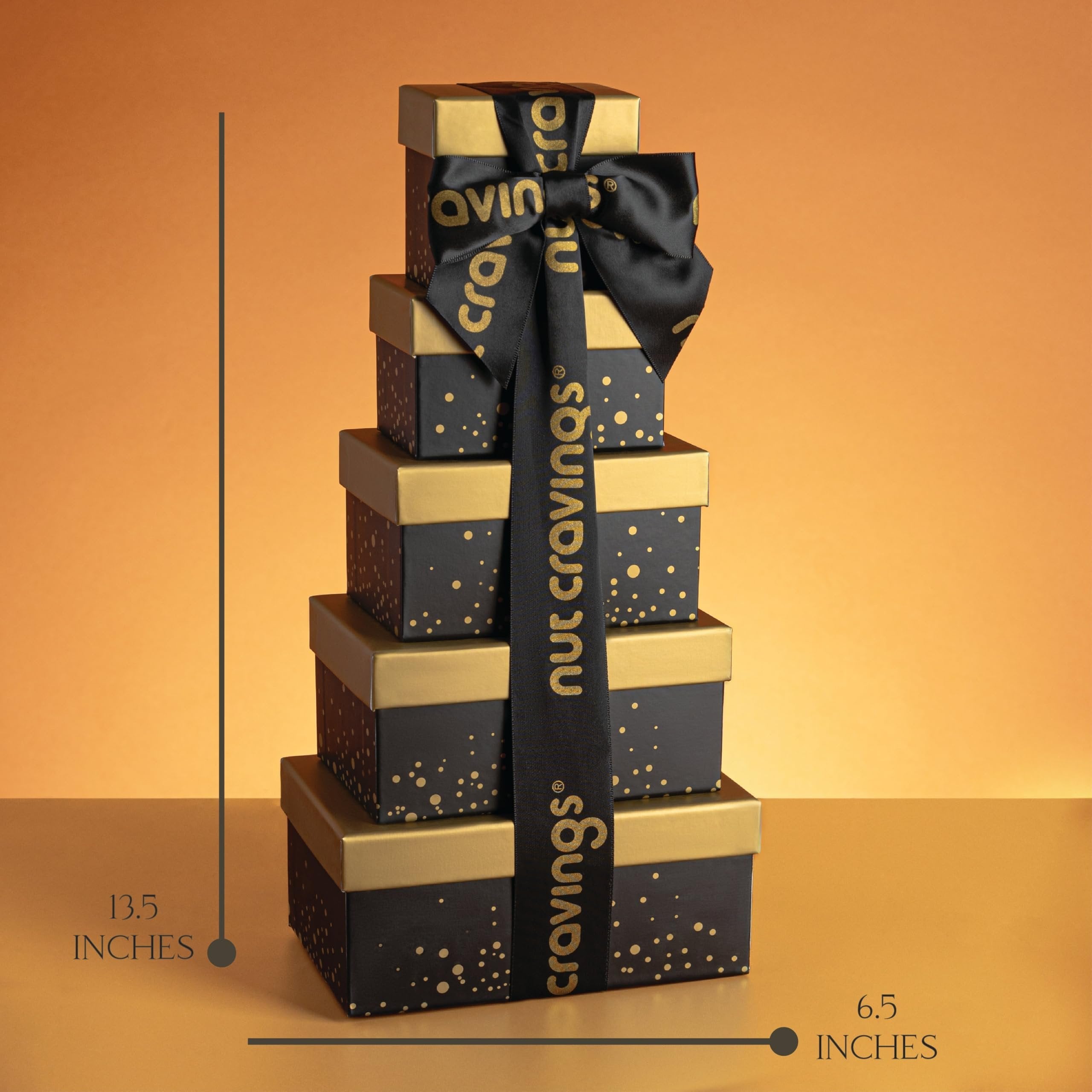 Black Ribbon Nut & Fruit 5 Tier Tower NCG100069