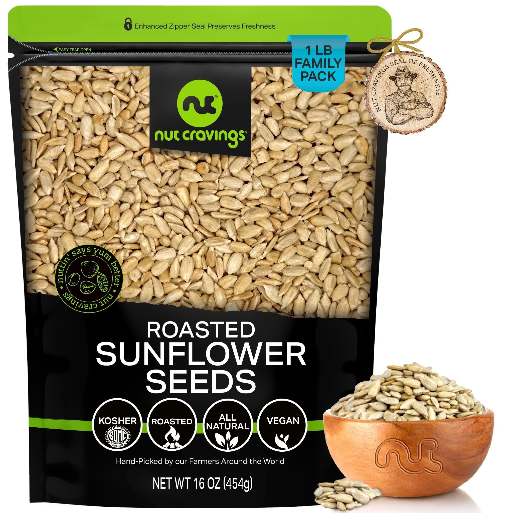 Roasted Sunflower Seeds Unsalted