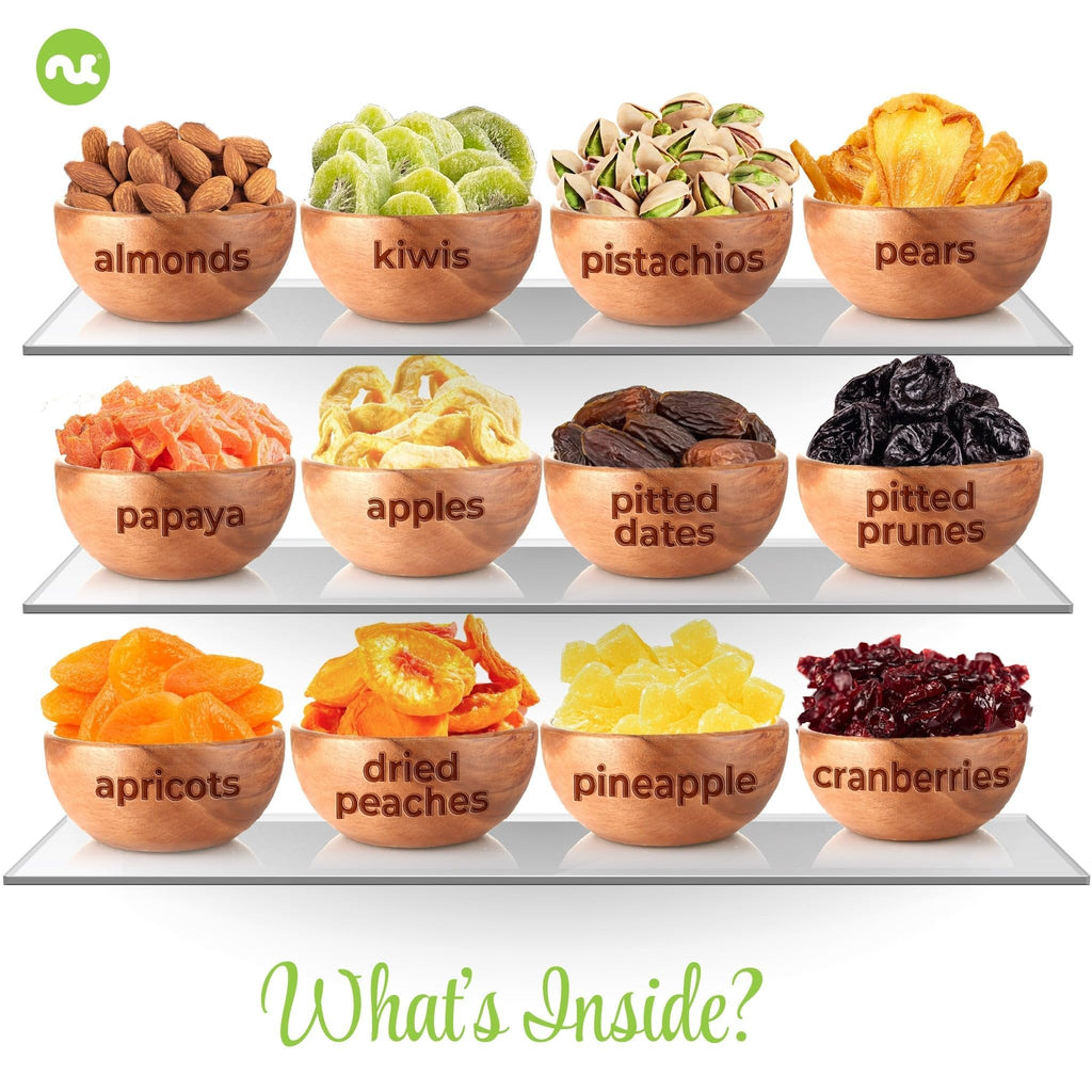 Mixed Nuts & Fruits Sectional Gift Box NCG100013