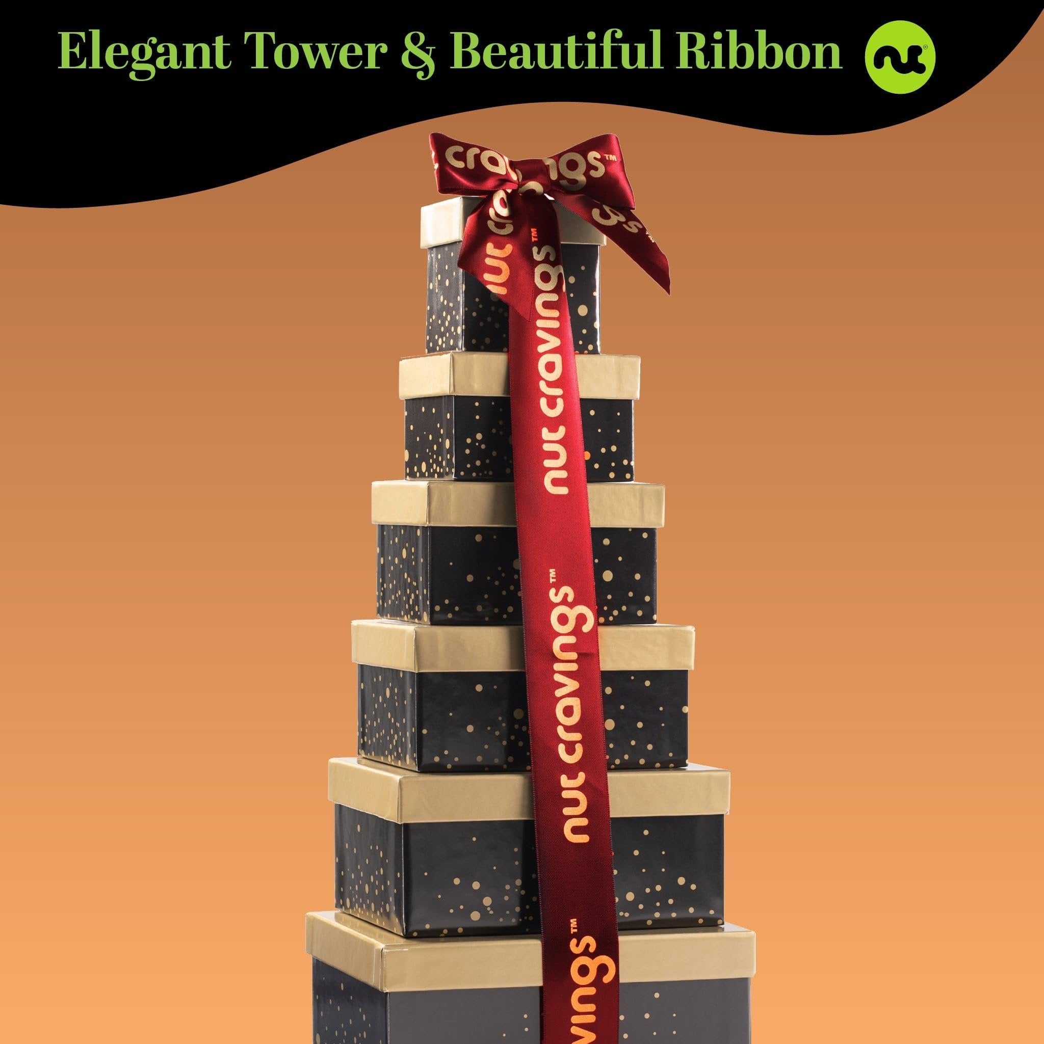 Red Ribbon Holiday Fruit & Nut Tower NCG100026