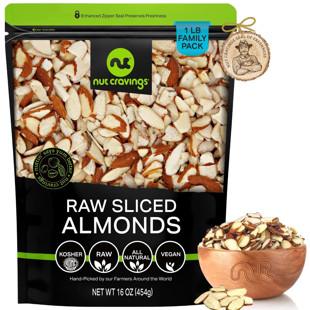 Raw Natural Sliced Almonds