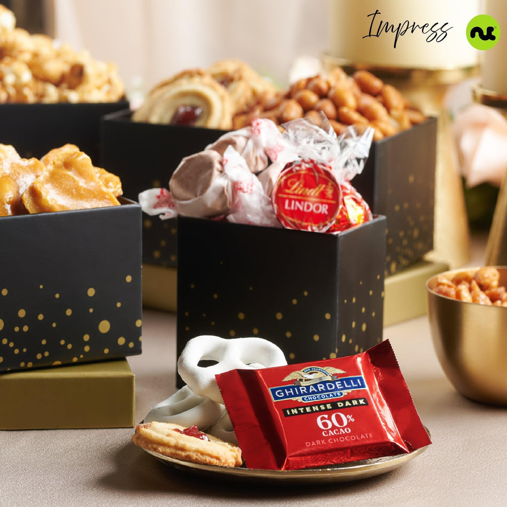 Black & Gold 5 Tier Sweets Tower NCG100070