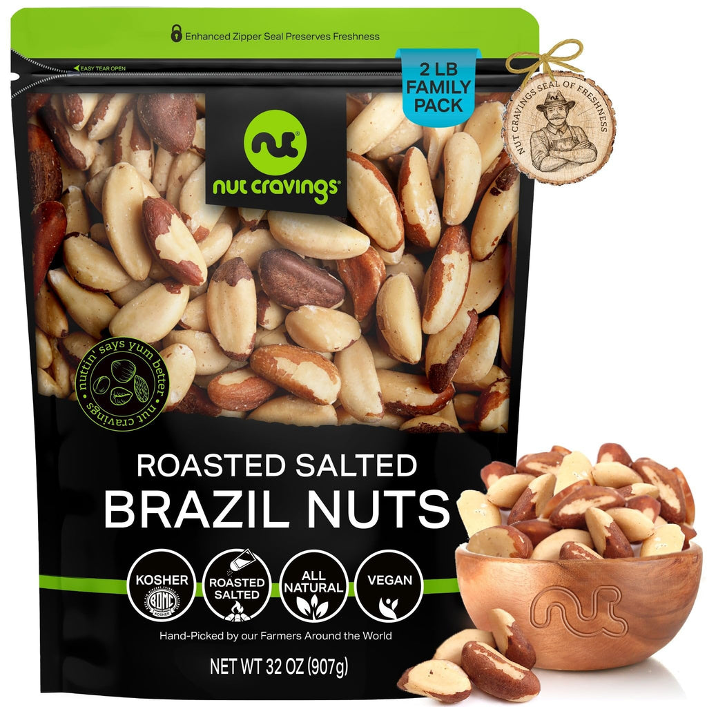 Roasted & Salted Brazil Nuts