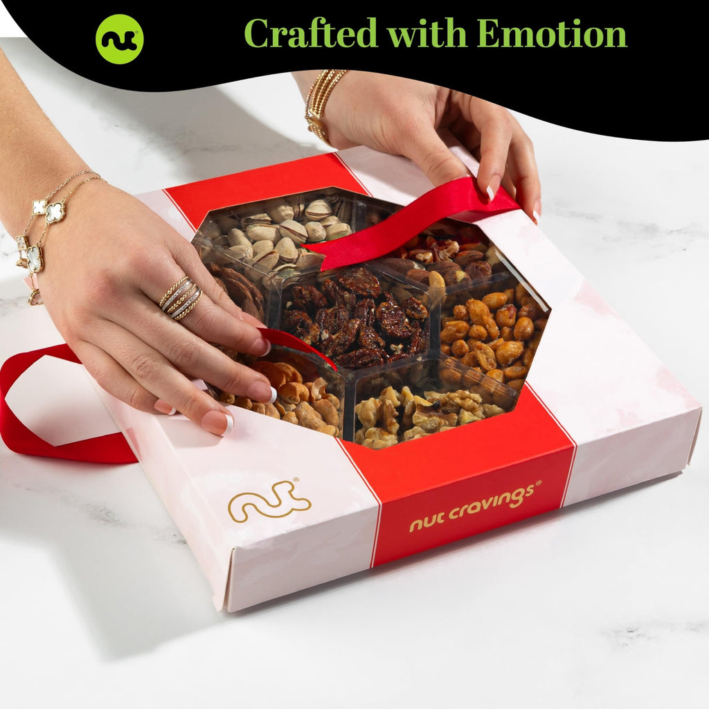 Red Box Nut Sectional Gift Tray X-Large NCG100003
