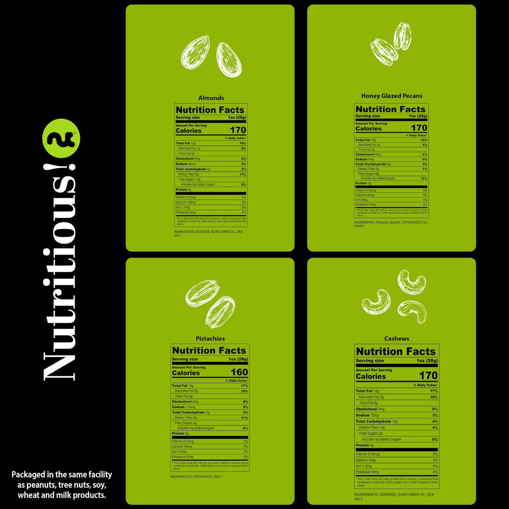 Red Box Nut Sectional Gift Tray Large NCG100001