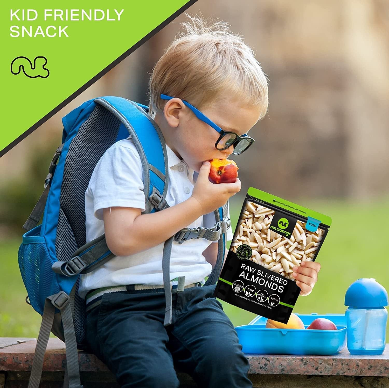 Raw Slivered Almonds, Unsalted