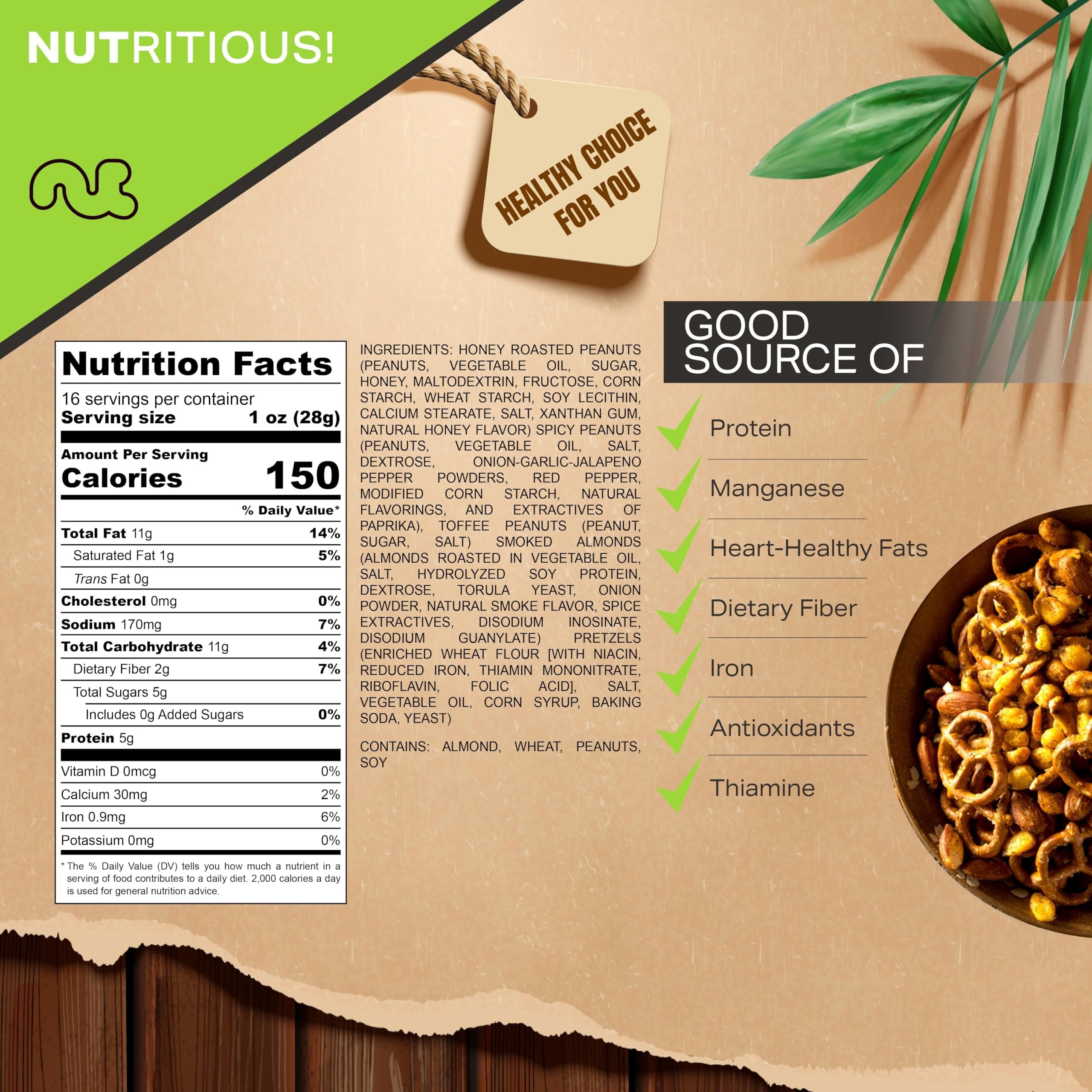 Sweet & Savory Bar Mix