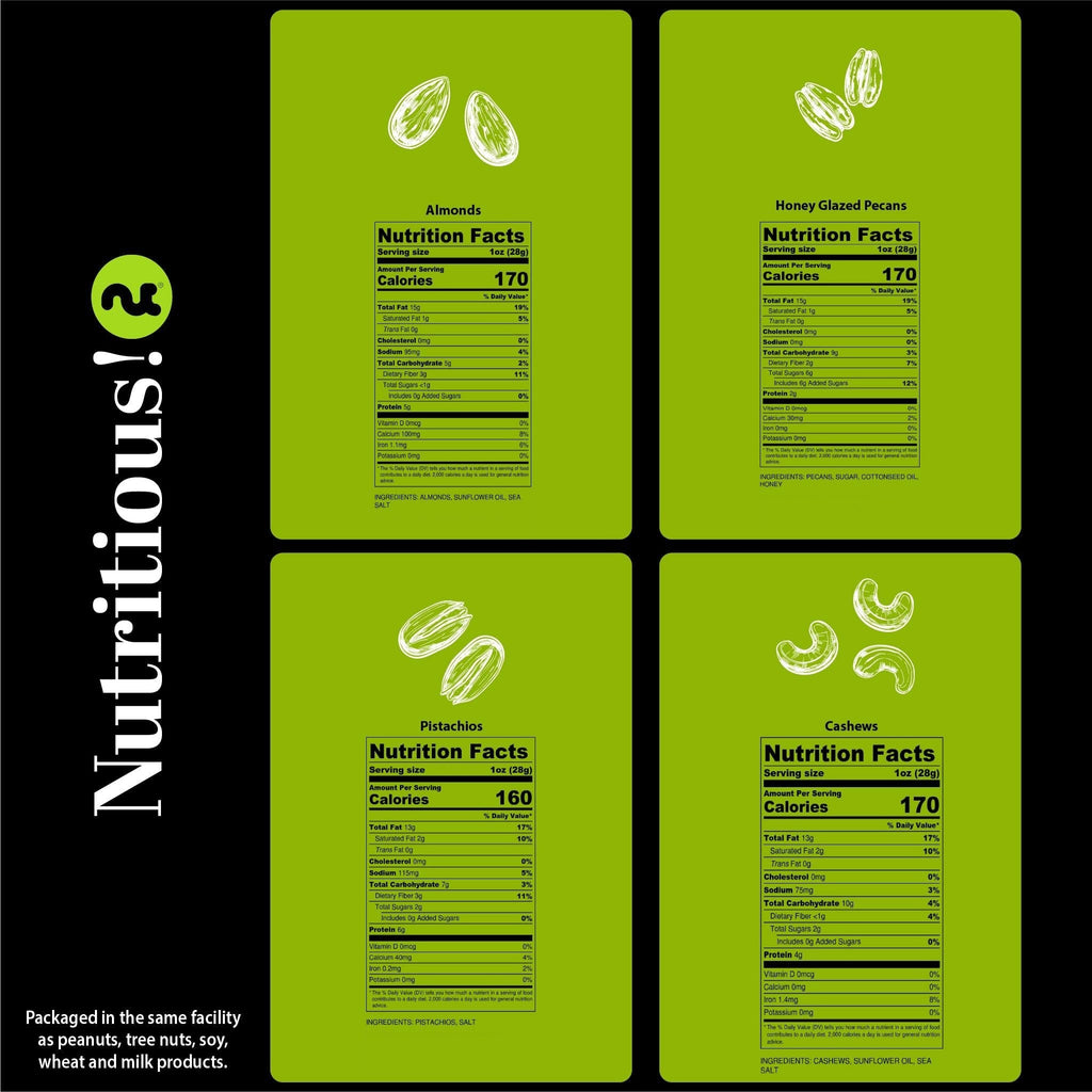 Brown Sectional Box Nuts Medium NCG100035