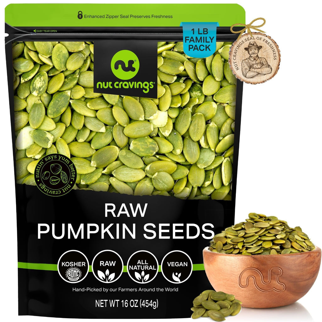 Raw Pumpkin Seeds Pepitas, Unsalted