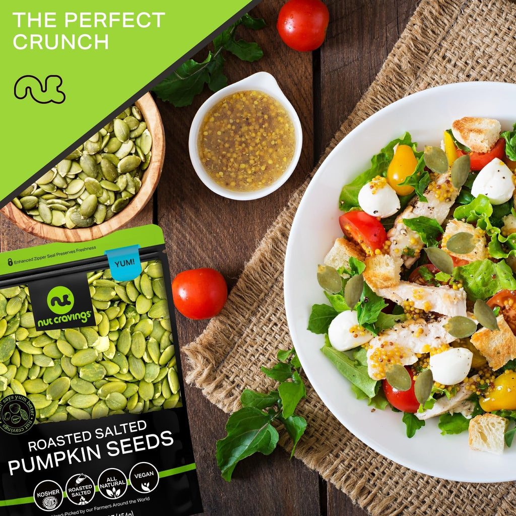 Roasted & Salted  Pumpkin Seeds