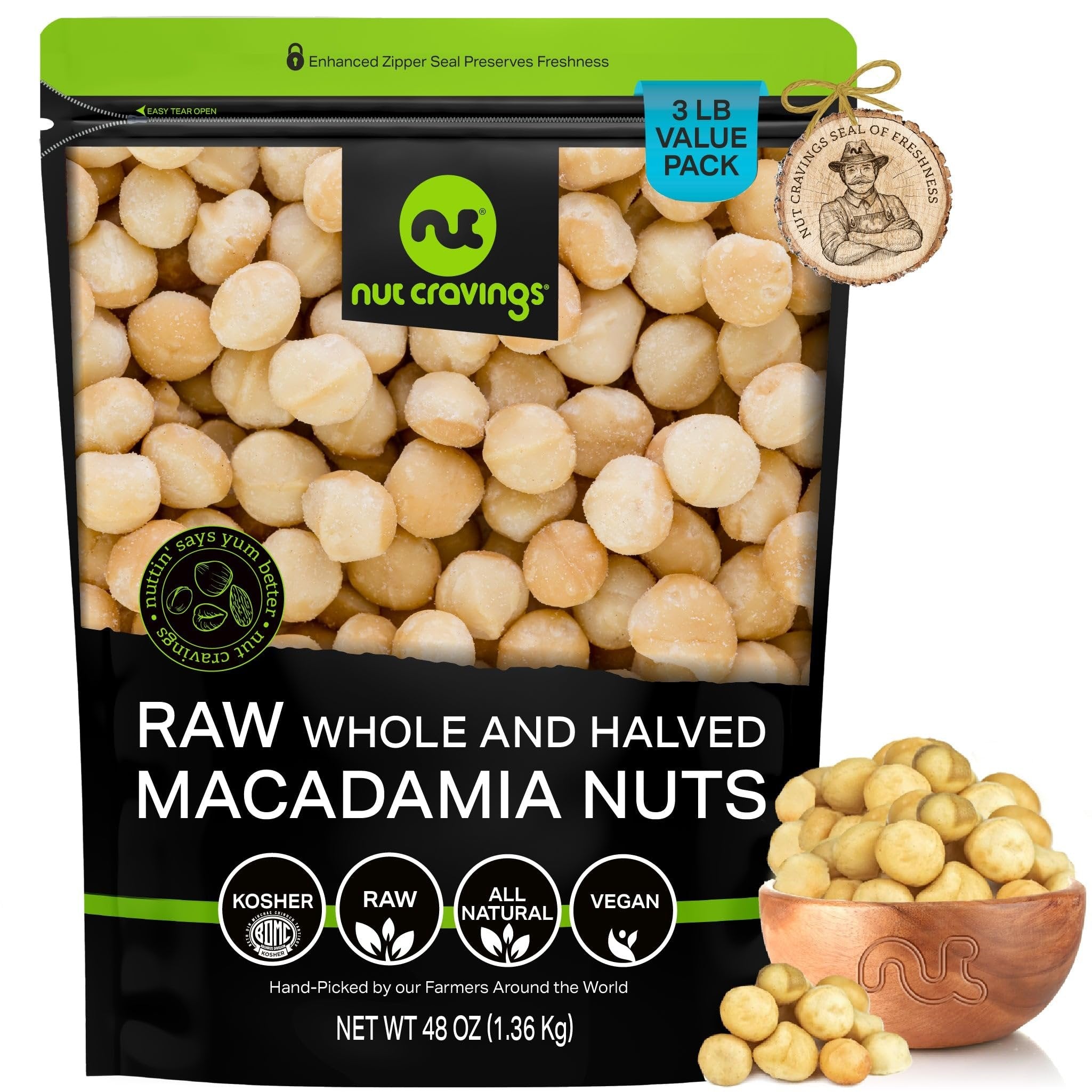 Raw Macadamia Nuts