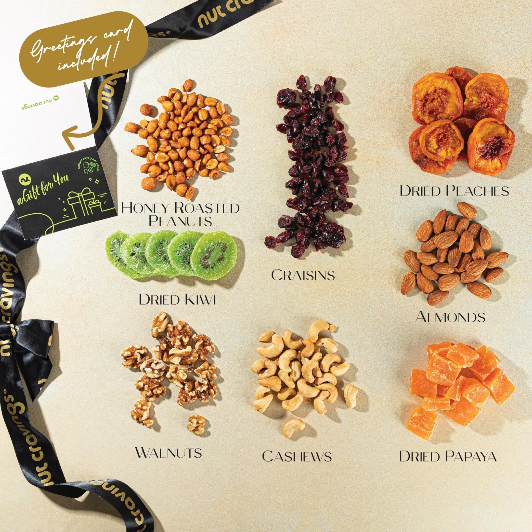 Black Ribbon Nut & Fruit 5 Tier Tower NCG100069