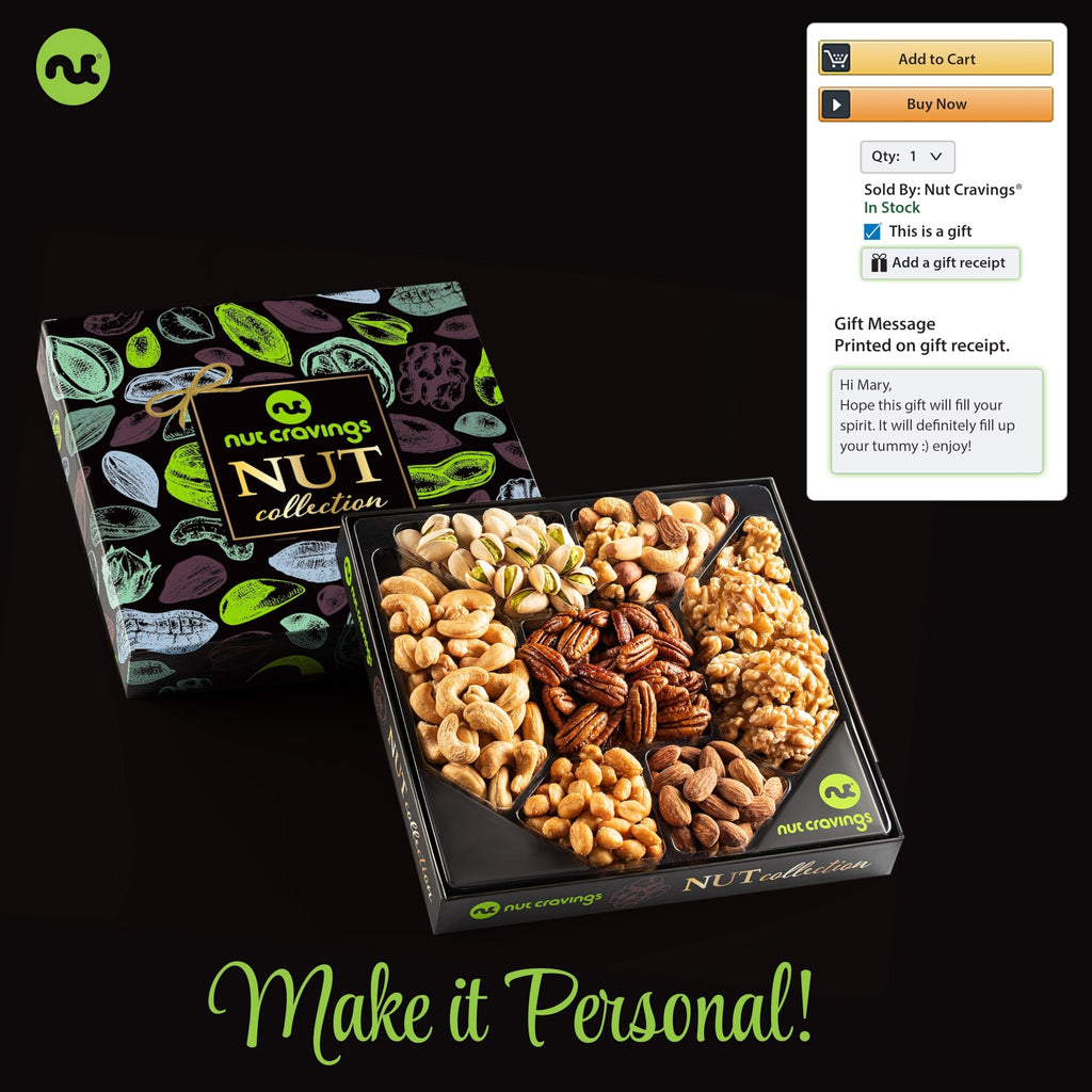 Nuts Collection Gift Box Basket (7 Assortment) NCG100055