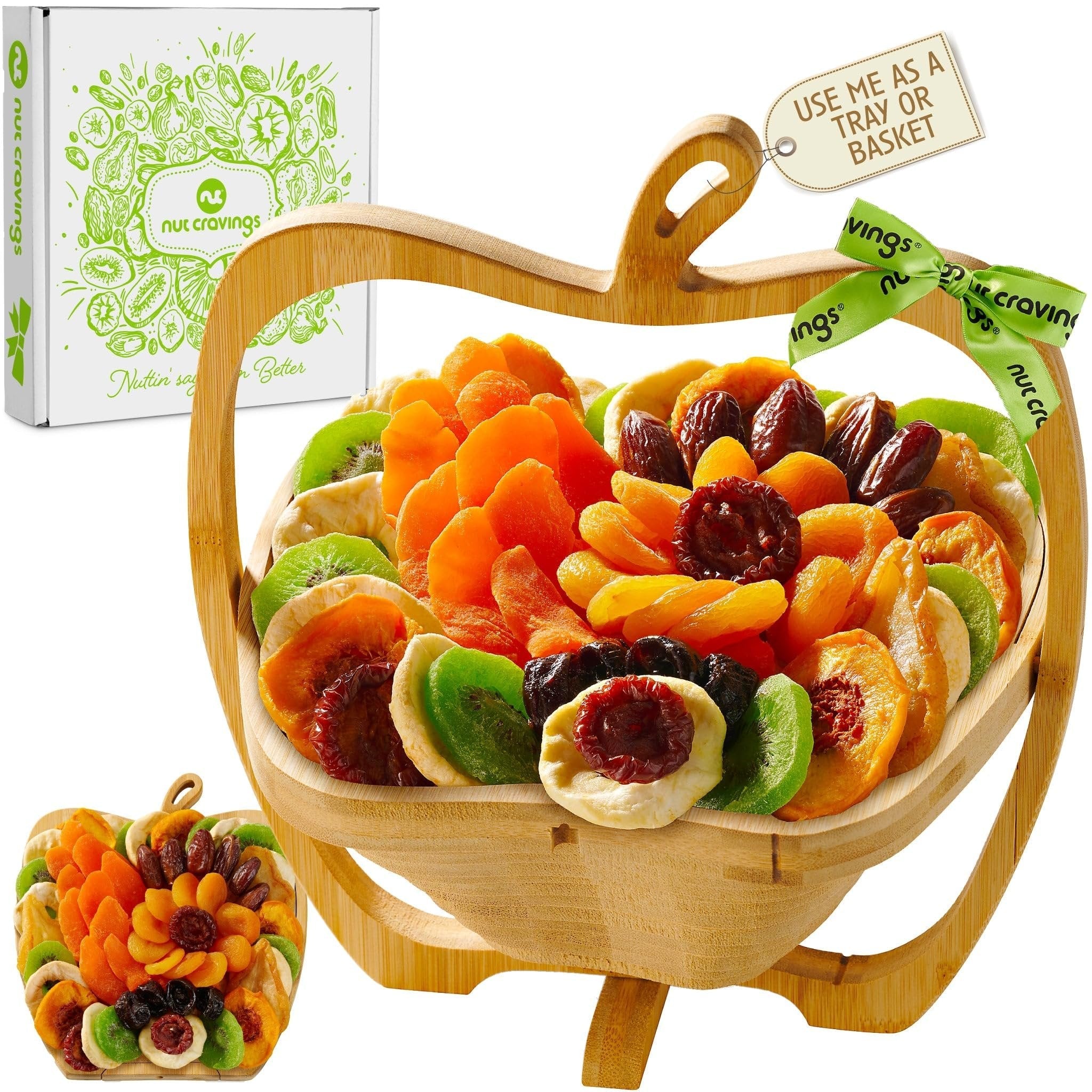 Fruit Wooden Apple-Shaped Gift Basket NCG100066