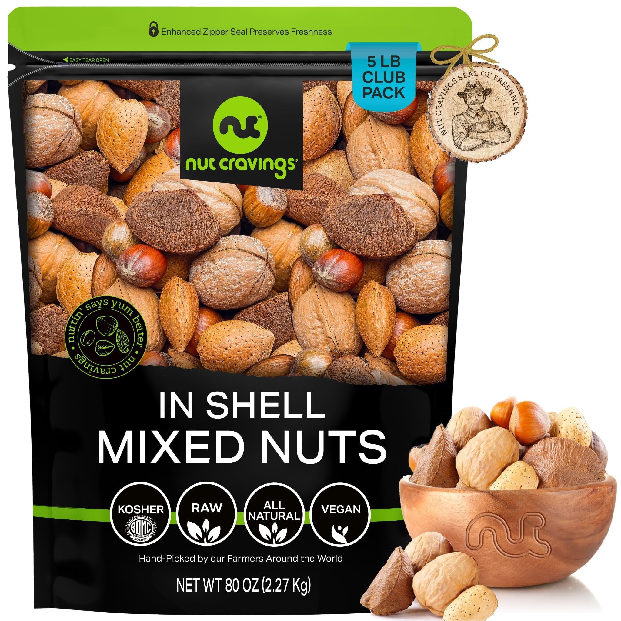 Mixed Nuts (In Shell)
