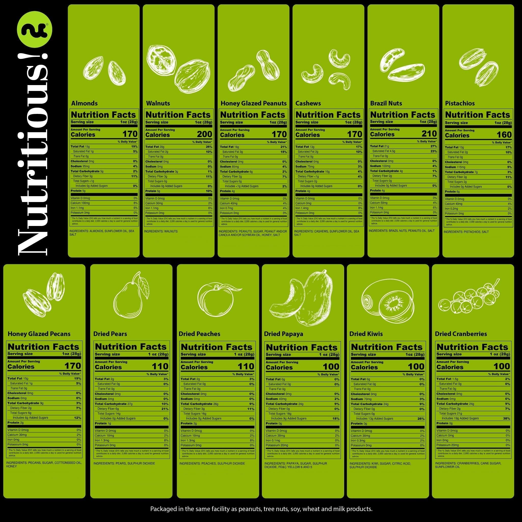 Get Well Soon Dried Fruit & Nuts Tower NCG100046