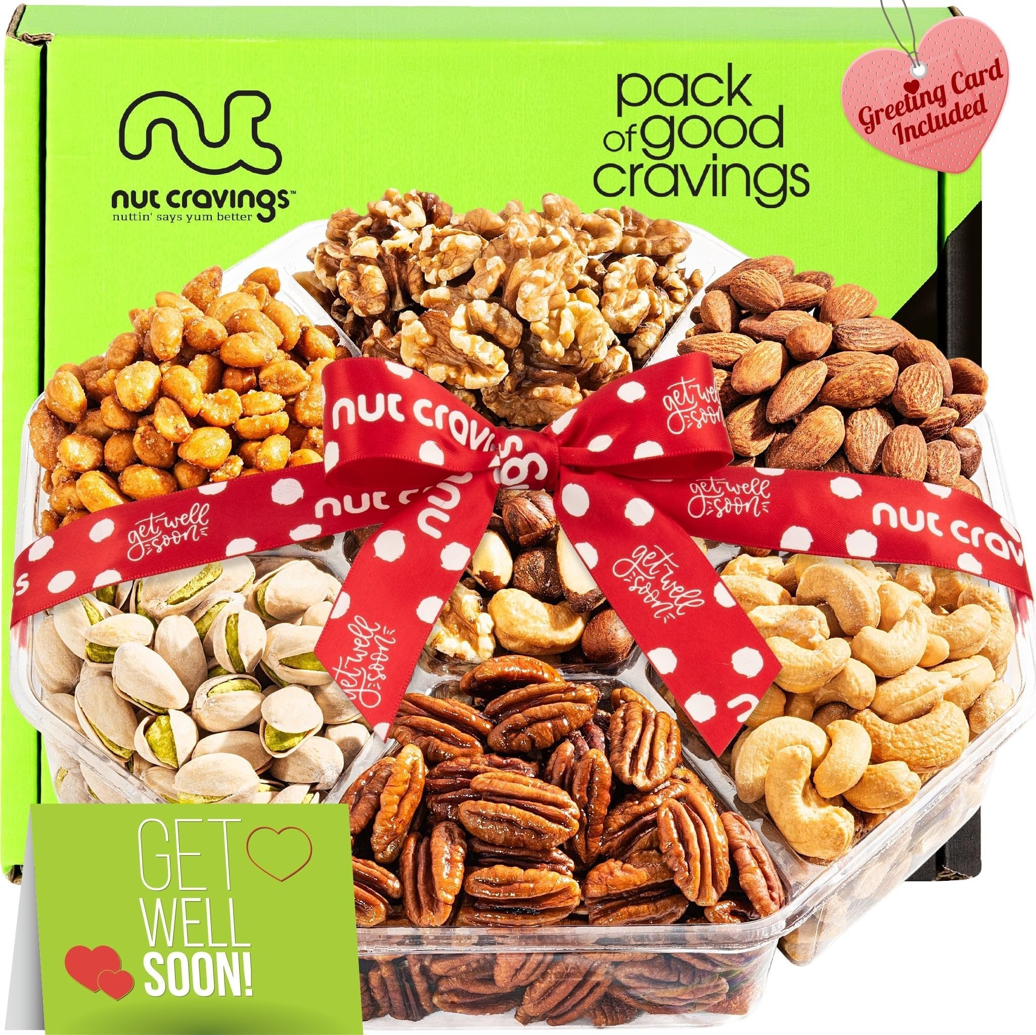 Get Well Soon Nuts Sectional Box Large NCG100043