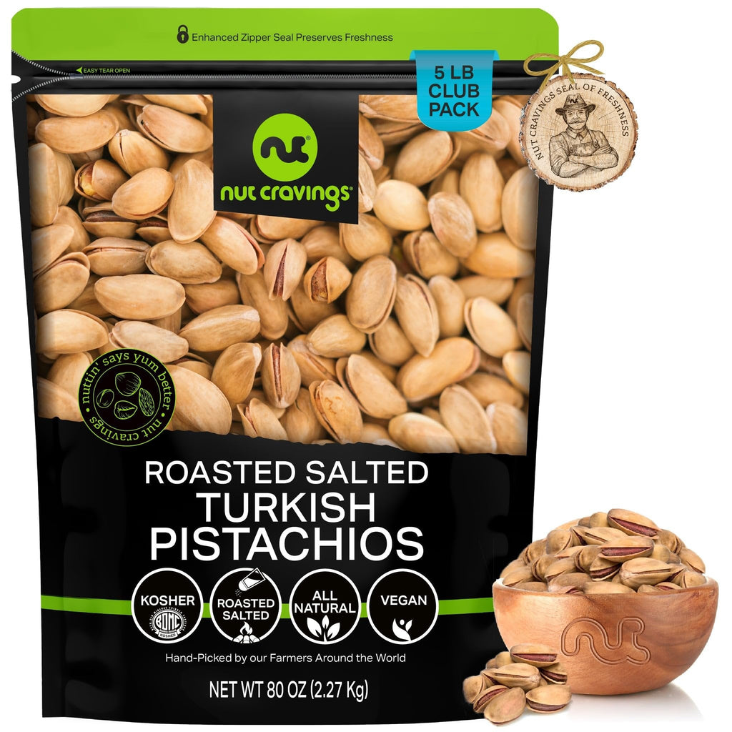Roasted & Lightly Salted Turkish Pistachios Antep