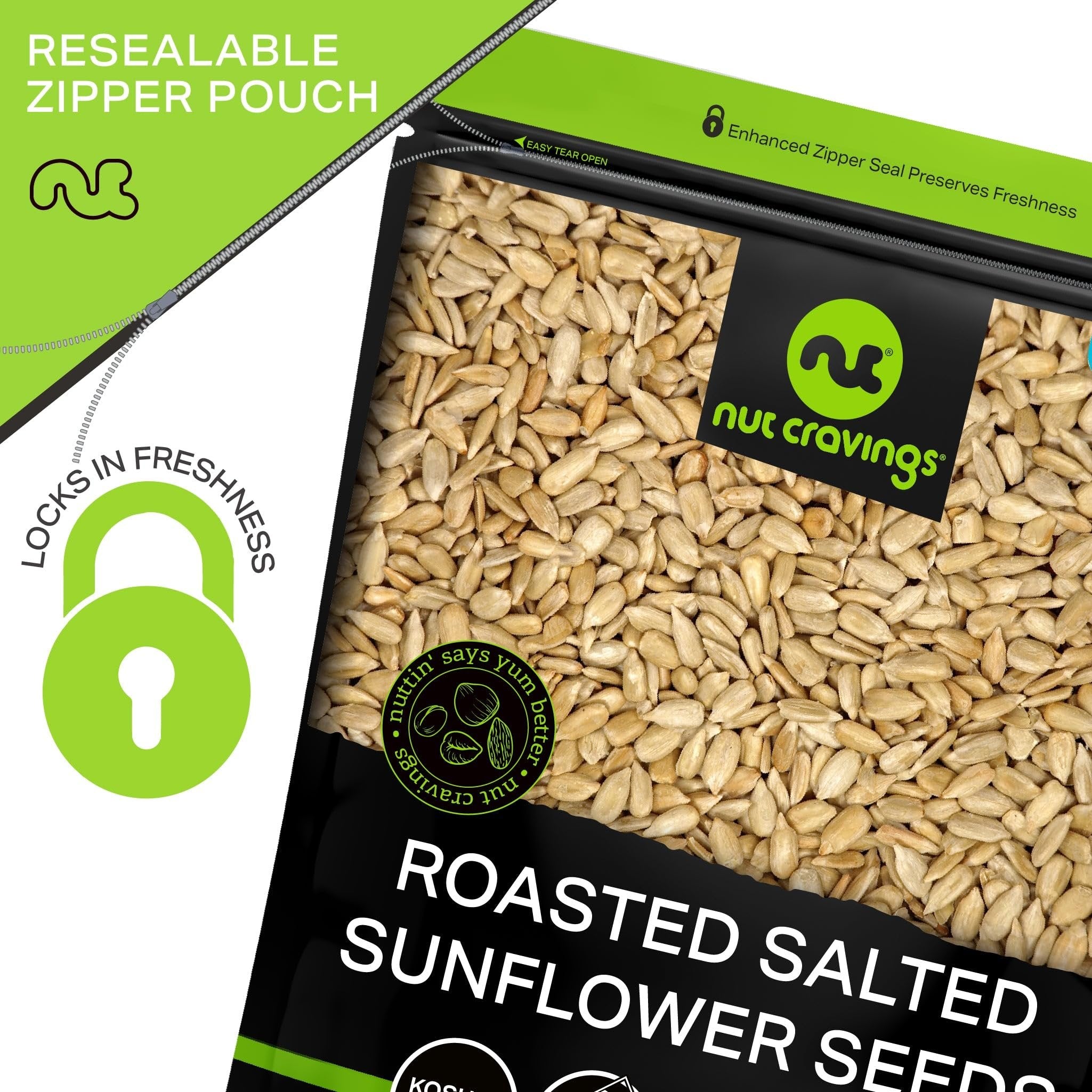 Roasted Salted Sunflower Seeds