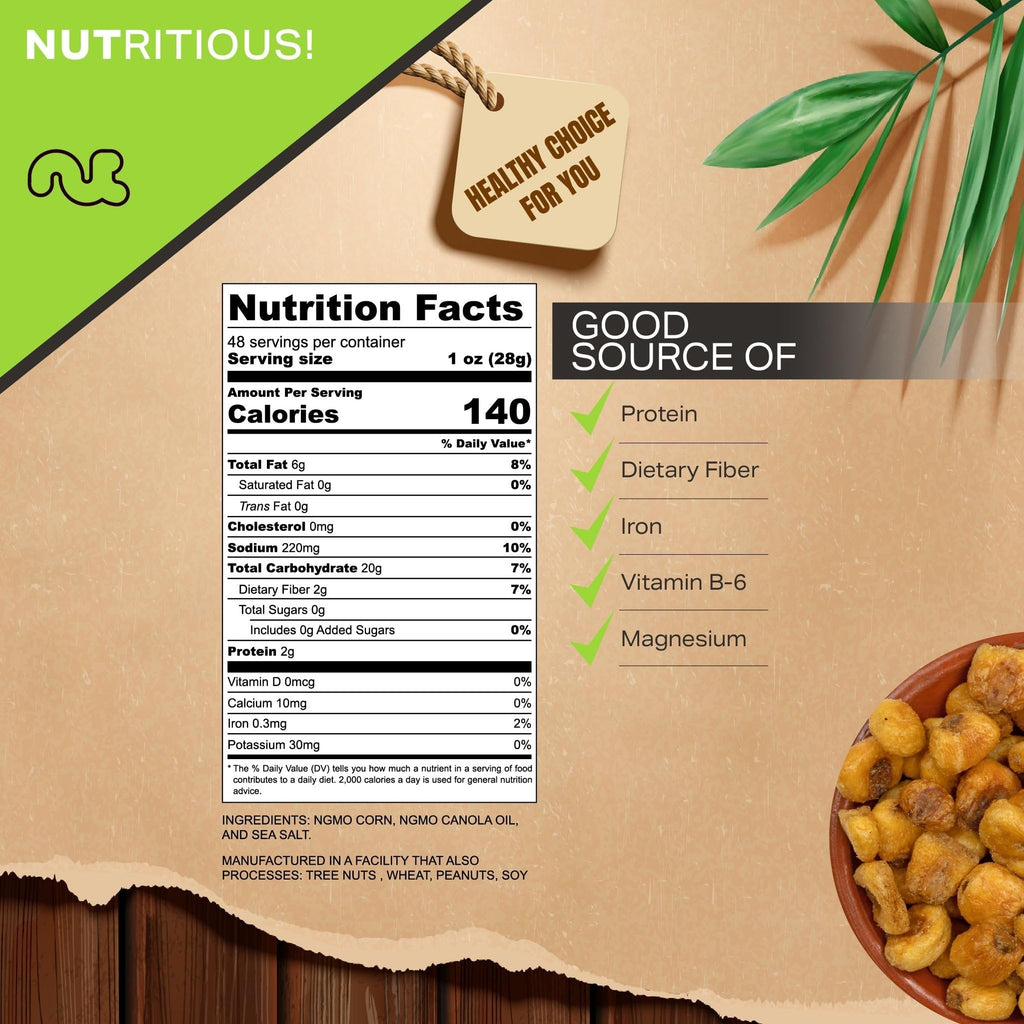 Toasted Crunchy Corn Kernels