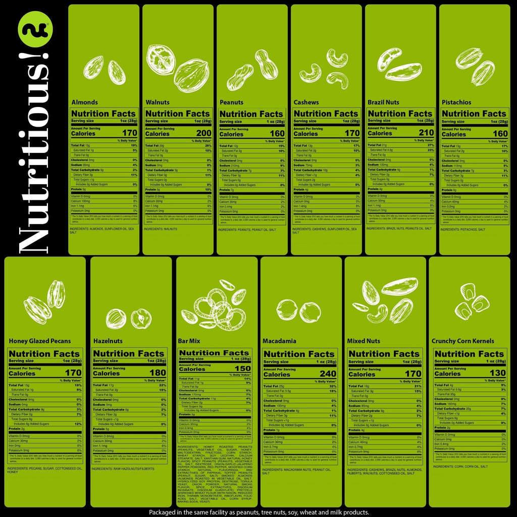 Green Ribbon Mixed Nuts Wood Tray  NCG100020