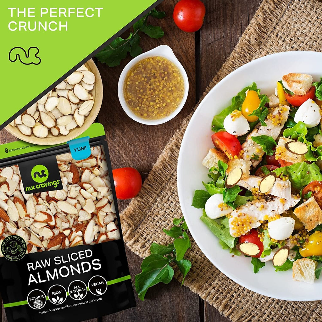 Raw Natural Sliced Almonds