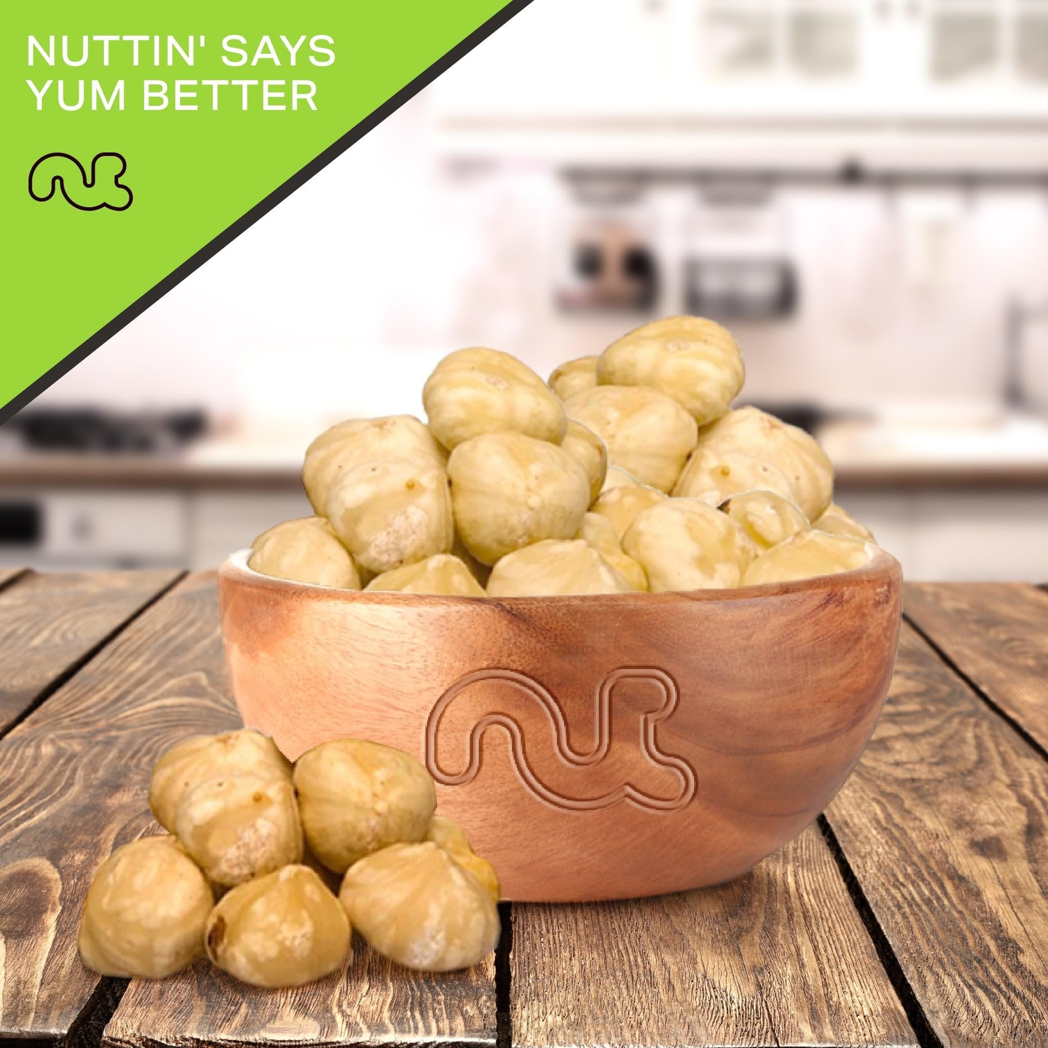 Raw Blanched Hazelnuts