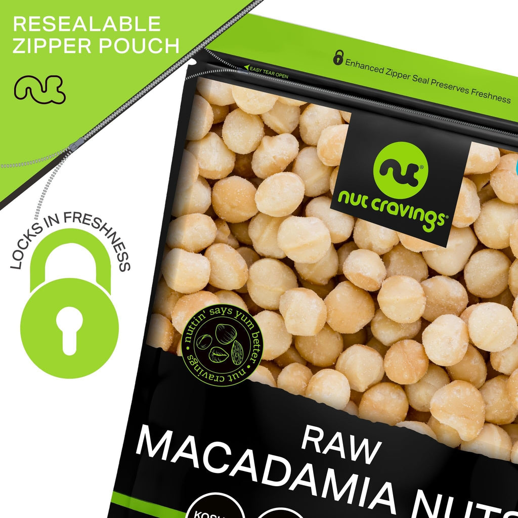 Raw Macadamia Nuts (8 oz)