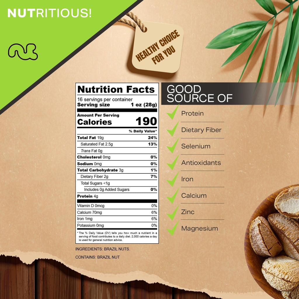 Raw Brazil Nuts In Shell