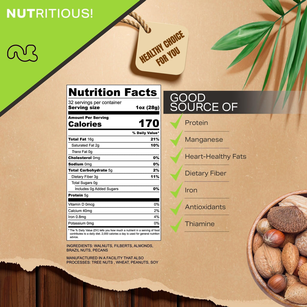 Mixed Nuts (In Shell)