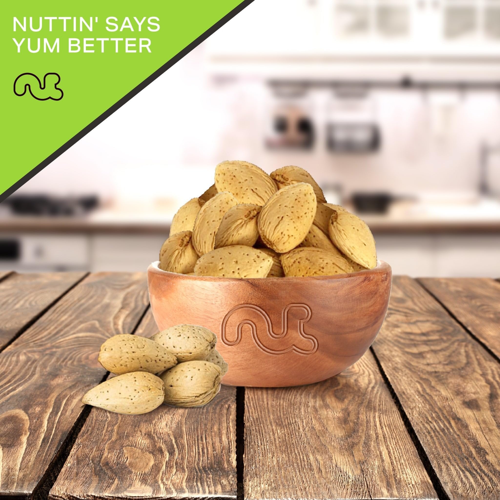 In Shell Almonds - Raw, Whole