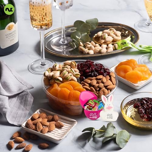 Easter Dried Fruit Nuts & Candies Gift Basket