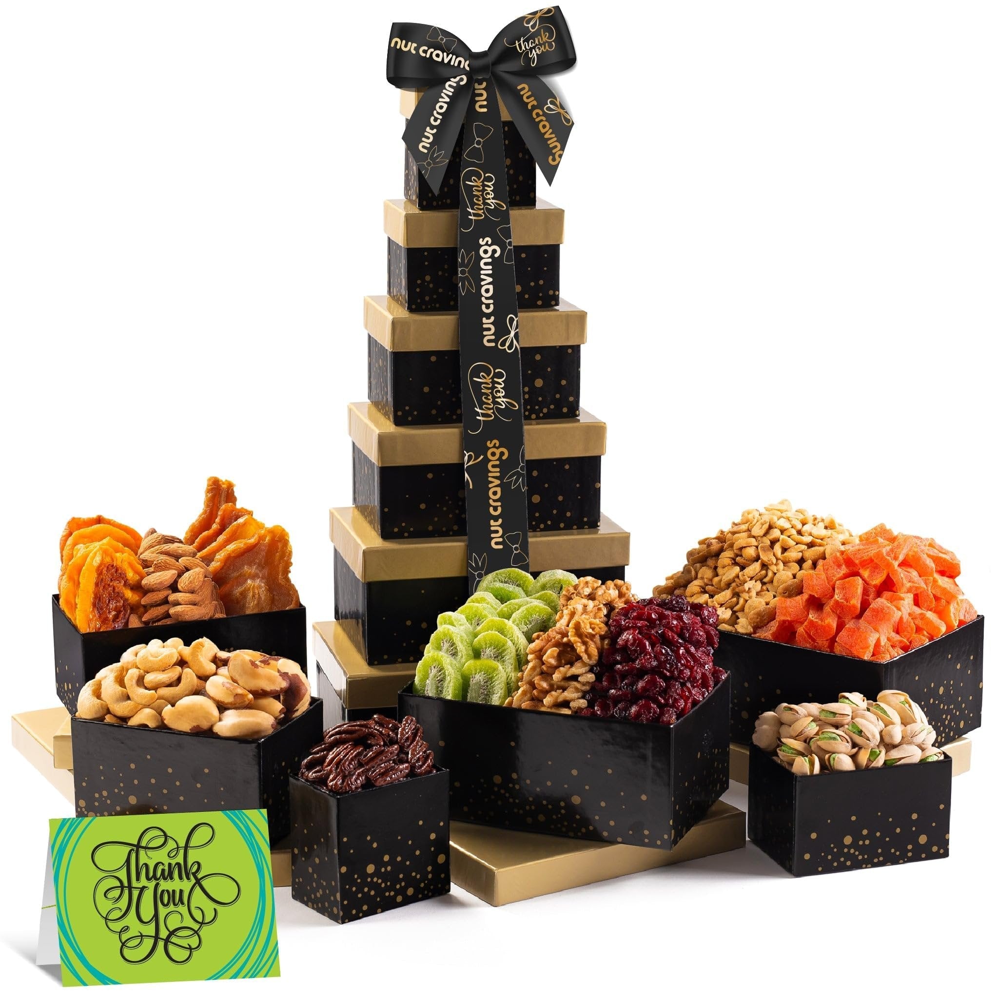 Thank You Tower Gift Basket NCG100060